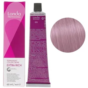 /69 пастельно-фіолетовий сандре мікстон Стійка фарба для волосся, 60 мл Permanent Color Londa Professional