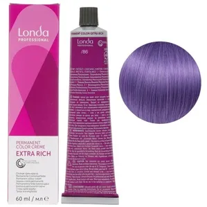 /86 пастельний перлинно-фіолетовий мікстон Стійка фарба для волосся, 60 мл Permanent Color Londa Professional