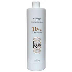 Окисник з кератином 3% (10 Vol), 900 мл Hydrogen Cream Peroxide with Keratin KeyraOX Keyra