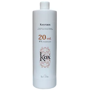 Окисник з кератином 6% (20 Vol), 900 мл Hydrogen Cream Peroxide with Keratin KeyraOX Keyra
