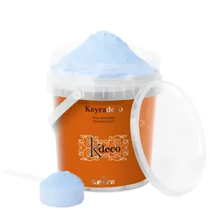 Пудра для знебарвлення волосся блакитна (9 levels), 500 г Bleaching Powder Keyradeco Keyra 
