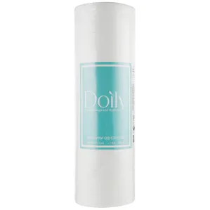 Рушники 50*80 см зі спанлейсу 40 г/м2 (В РУЛОНІ, СІТКА, білий колір), 100 шт Doily