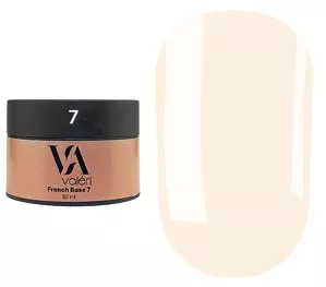 VALERI French  Base  Основа камуфлююча для гель-лаку 30мл №07