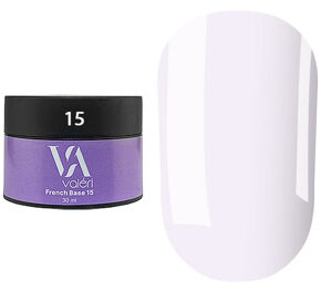 VALERI French  Base  Основа камуфлююча для гель-лаку 30мл №15