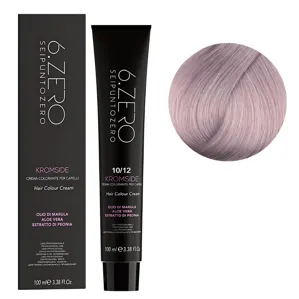 10/12 Крем-фарба для волосся стійка, 100мл  Hair Color Cream KROMSIDE 6.ZERO Seipuntozero