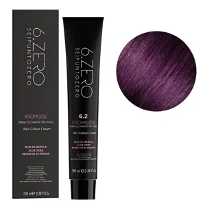 6/2 Крем-фарба для волосся стійка, 100мл  Hair Color Cream KROMSIDE 6.ZERO Seipuntozero