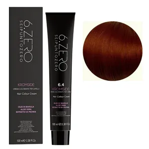 6/4 Крем-фарба для волосся стійка, 100мл  Hair Color Cream KROMSIDE 6.ZERO Seipuntozero