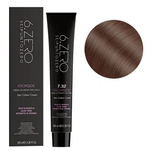7/32 Крем-фарба для волосся стійка, 100мл  Hair Color Cream KROMSIDE 6.ZERO Seipuntozero