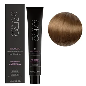 8 Крем-фарба для волосся стійка, 100мл  Hair Color Cream KROMSIDE 6.ZERO Seipuntozero