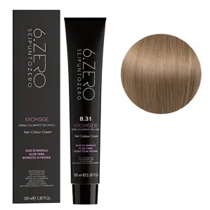 8/31 Крем-фарба для волосся стійка, 100мл  Hair Color Cream KROMSIDE 6.ZERO Seipuntozero