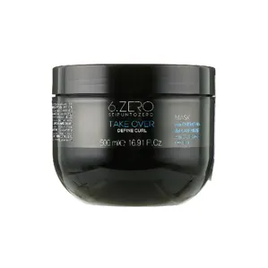 Маска для хвилястого та кучерявого волосся з кератином, 500 мл Mask DEFINE CURL Take Over 6.ZERO SEIPUNTOZERO