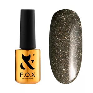 F.O.X Sparkle Gel Polish Гель-лак світловідбиваючий 7 мл №002