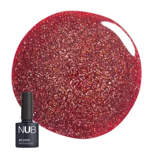 NUB Gel Polish Night Light Гель-лак світловідбиваючий 8мл № NL3 Red Sparks