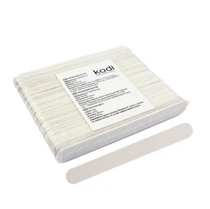 Набір пилок для манікюру 120/120 грит, Колір: Білий, 50 шт KODI Professional 