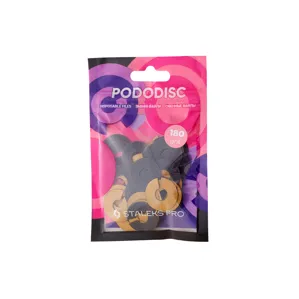 Змінні файли-кільце для педикюрного диска 180 грит PODODISC "М" (50 шт) PDFR-20-180 STALEKS PRO