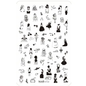 Пластина для стемпінгу Plus size №2 KODI Professional 