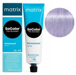 UL-VV ультраблондин інтенсивний фіолетовий крем-фарба для волосся 90мл SoColor Pre-Bonded MATRIX