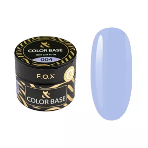 F.O.X Color Base Основа кольорова для гель-лаку 10мл №004