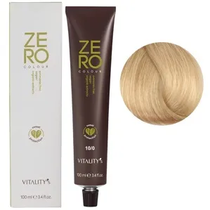 10/0 платиновий блондин натуральний Крем-фарба для волосся без аміаку, 100 мл ZERO VEGAN Vitality`s