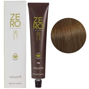 7/9 блондин коричневий Крем-фарба для волосся без аміаку, 100 мл ZERO VEGAN Vitality`s