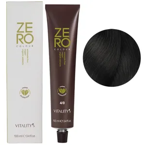 4/0 коричневий натуральний Крем-фарба для волосся без аміаку, 100 мл ZERO VEGAN Vitality`s