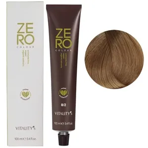8/2 світлий блондин бежевий Крем-фарба для волосся без аміаку, 100 мл ZERO VEGAN Vitality`s