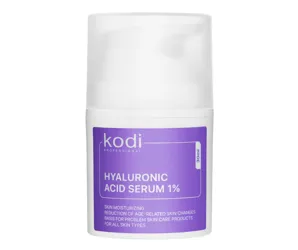 Сироватка для обличчя з гіалуроновою кислотою 1% HYALURONIC ACID SERUM, 30 мл KODI Professional 