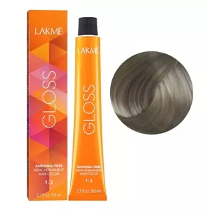 8/12 Світлий блондин попелясто-фіолетовий Фарба для тонування волосся без аміаку, 60мл Demi-permanent Hair Color GLOSS LAKME