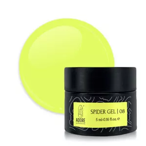 ADORE Spider Gel Гель- павутинка 5мл №08 Лимонний неон 