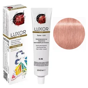 0/46 Тонувальна безаміачна крем-фарба для волосся, 60 мл Toner - LUX Color LUXOR Professional