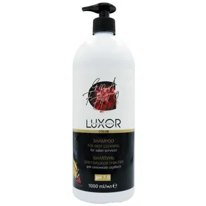 Шампунь для глибокого очищення волосся (рН 6,5-7,5), 1000 мл Shampoo For Deep Cleaning Color service LUXOR Professional