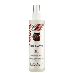 Спрей мультифункціональний незмивний для волосся 13 в 1, 240 мл WONDERS Rose&Argan LUXOR Professional
