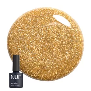 NUB Gel Polish Night Light Гель-лак світловідбиваючий 8мл № NL10 Sunshine