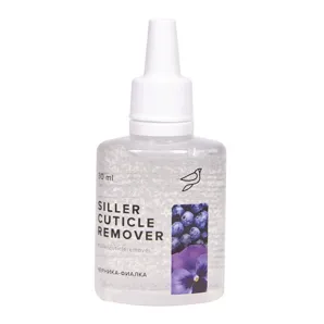 Засіб для видаления кутикули, 30 мл "Чорниця-Фіалка" Cuticle Remover SILLER Professional    