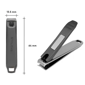 Кніпсер для нігтів з матовою ручкою та пилкою (МАЛИЙ) BEAUTY and CARE KBC-50 STALEKS