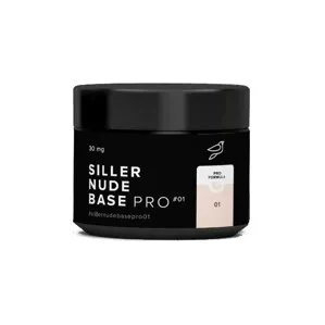 Основа камуфлююча, 30 мл №001 Nude PRO Base SILLER Professional   