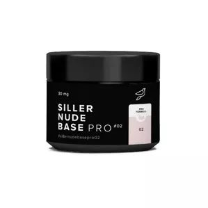 Основа камуфлююча, 30 мл №002 Nude PRO Base SILLER Professional   