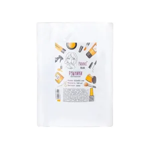 Рушники 50*80 см зі спанлейсу 40 г/м2 (В ПАЧЦІ, СІТКА, білий колір), 100 шт Panni Mlada