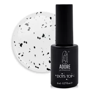 ADORE Dots Gloss Тор Фініш - перепілка 7,5мл №1