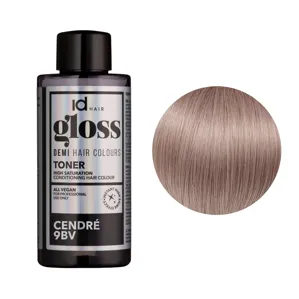 9BV (9/78) Cendre Деміперманентна рідка фарба для волосся без аміаку, 75 мл Demi Hair Colours TONER GLOSS ID Hair