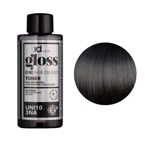 3NA UNI10 (3/01) Деміперманентна рідка фарба для волосся без аміаку, 75 мл Demi Hair Colours TONER GLOSS ID Hair