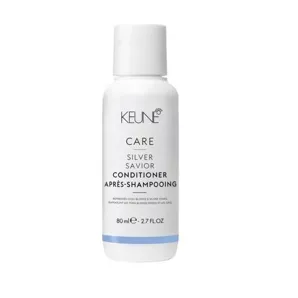 Кондиціонер 80мл "Срібний блиск" для нейтралізації жовтизни Silver Savior Conditioner Care Line KEUNE