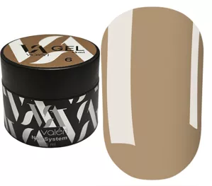VALERI Builder Gel Гель для нарощування 15 мл №006 Кавовий 