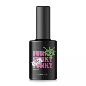 ADORE Funky Tips Glue Gel Гель-клей для гелевих тіпс 15мл з пензликом