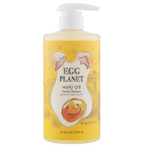 Шампунь  з кератином для пошкодженого волосся 700мл Egg Planet Keratin Shampoo  DAENG GI MEO RI