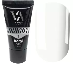 VALERI Acryl Gel Акрил-гель 30 мл №01 Білий