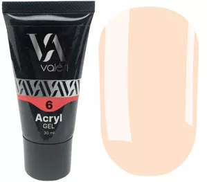 VALERI Acryl Gel Акрил-гель 30 мл №06 Бежевий 
