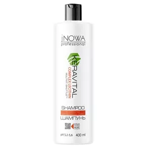 Шампунь для фарбованого волосся з лецитином 400мл Lecithin Complex Shampoo KERAVITAL JNOWA Professional