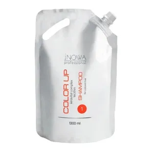 Шампунь  для фарбованого волосся з лецитином 1300мл Lecithin Complex Shampoo COLOR UP JNOWA Professional 