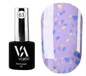 VALERI Potal Base Основа камуфлююча для гель-лаку  6мл №63